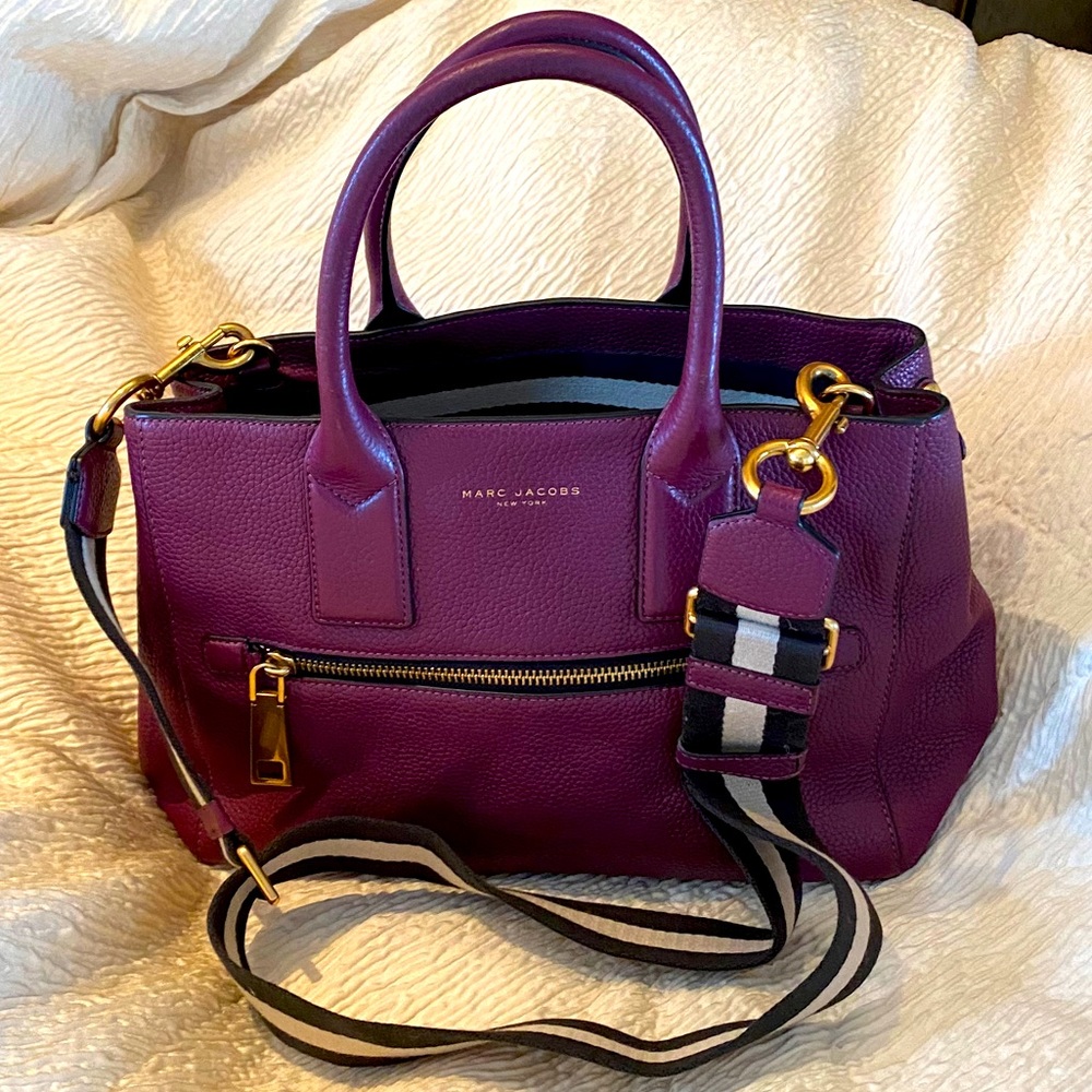 Marc Jacobs Gotham Iris Tote with removable strap